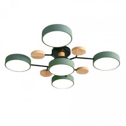 NordicBranch – Verzweigte LED-Deckenleuchte im skandinavischen Stil