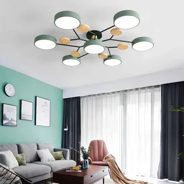 Chantal | Scandinavian branched LED ceiling light