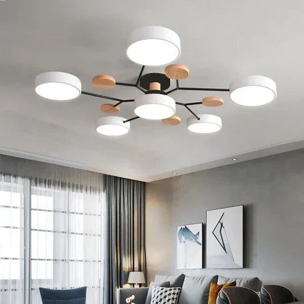 Chantal | Scandinavian branched LED ceiling light