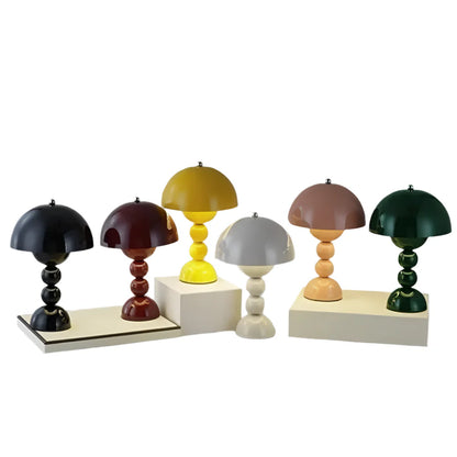 Nordische Blumenknospen Bunte Tragbare Tischlampe