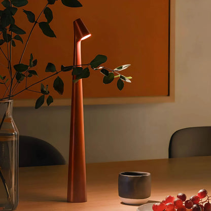 Nordische Minimalistische LED-Tischlampe | Kabellos | Dimmbar | Leselampe | Esszimmerbeleuchtung