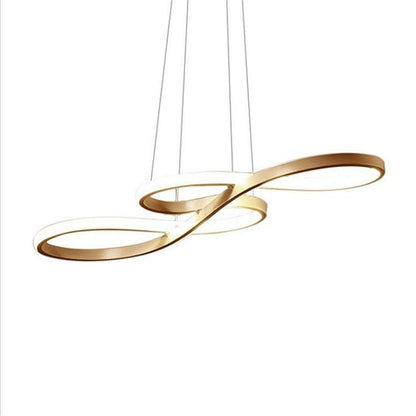 Moderner LED Acryl Kronleuchter – Dimmbare und Höhenverstellbare Pendelleuchte für Esszimmer und Wohnzimmer