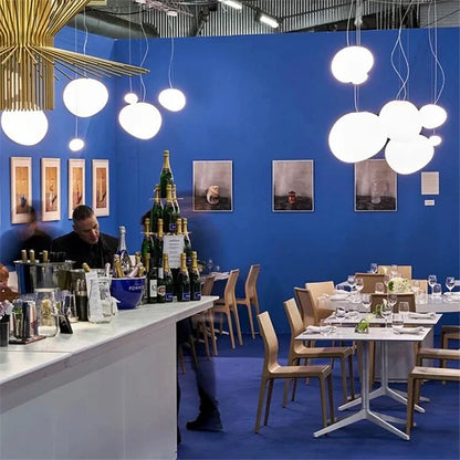 Moderne Pendelleuchten im Kugel-Design – Cluster-Hängelampe für Wohnzimmer, Treppenhaus & offene Räume