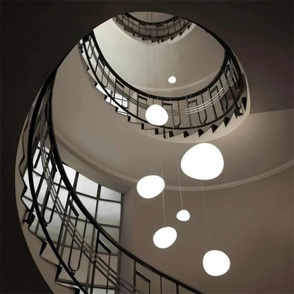 Moderne Pendelleuchten im Kugel-Design – Cluster-Hängelampe für Wohnzimmer, Treppenhaus & offene Räume