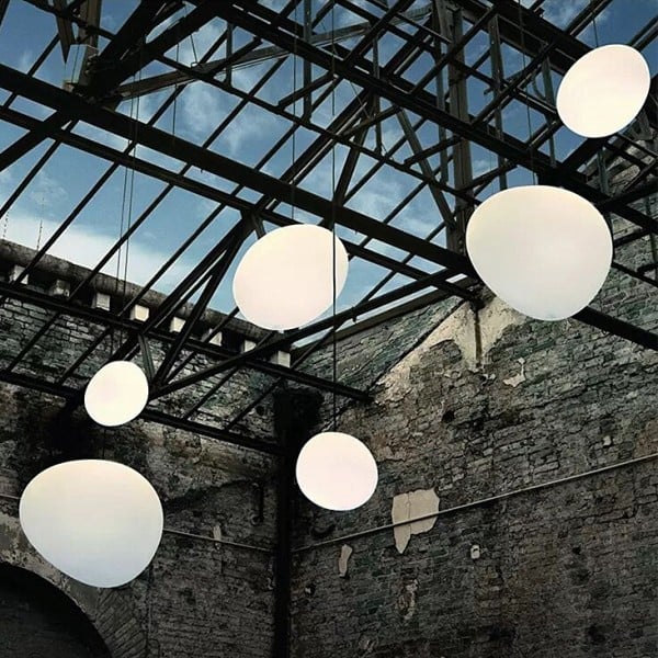 Moderne Pendelleuchten im Kugel-Design – Cluster-Hängelampe für Wohnzimmer, Treppenhaus & offene Räume