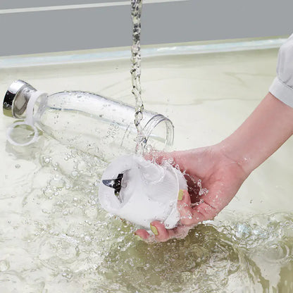 Tragbarer USB-Mixer mit leistungsstarkem 3D-Klingensystem – Perfekt für Smoothies, Säfte & Shakes unterwegs – 380ml Kapazität, wiederaufladbar