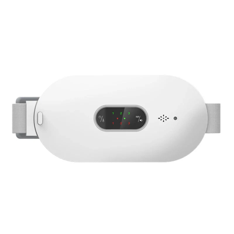 Wärmegürtel mit Massagefunktion – Tragbares Heizkissen gegen Menstruationsbeschwerden & Bauchschmerzen