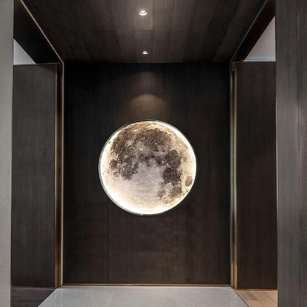 3D LED Mond oder Erde Decken- oder Wandleuchte