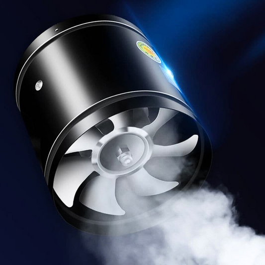 Leiser Küchen- & Badlüfter mit Hochleistungsmotor – Ventilator zur Luftzirkulation & Geruchsbeseitigung für Haushalt & Büro