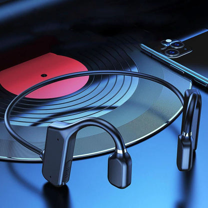 Kabellose Bone-Conduction Kopfhörer mit Mikrofon & IPX5 – 8 Std. Akkulaufzeit, offenes Ohr