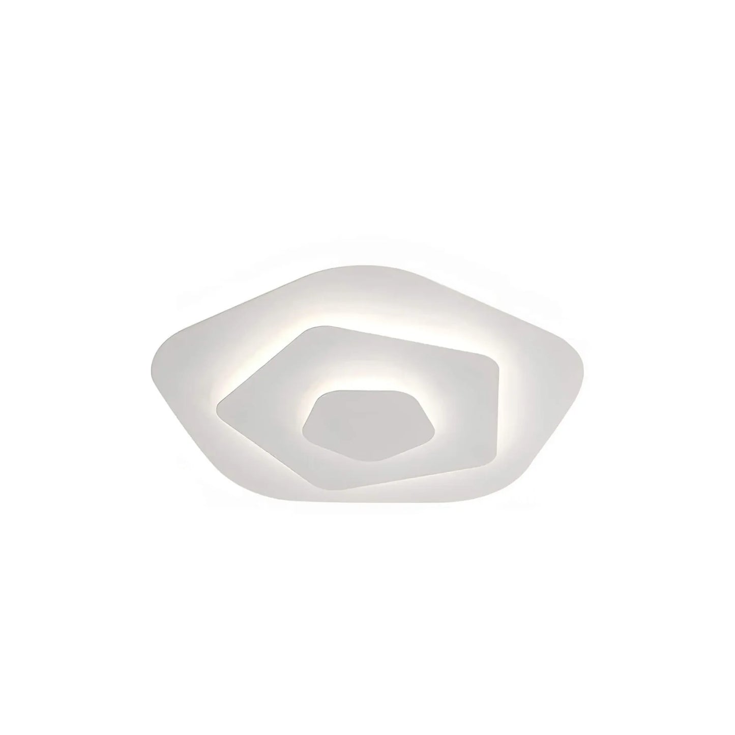 Quinn - Modern Nordisch Runde LED Deckenleuchte Weiß