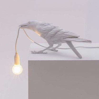 Die Rabenvogel-Lampe