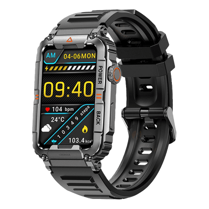 Outdoor Smartwatch – Rugged Android Uhr mit SIM, Kamera, GPS, IP68 & Gesundheitsüberwachung