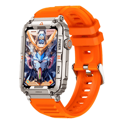 Outdoor Smartwatch – Rugged Android Uhr mit SIM, Kamera, GPS, IP68 & Gesundheitsüberwachung