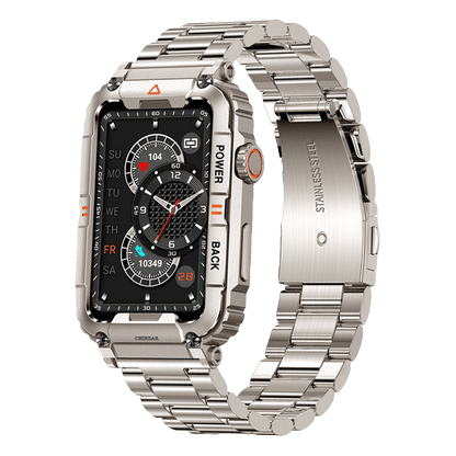 Outdoor Smartwatch – Rugged Android Uhr mit SIM, Kamera, GPS, IP68 & Gesundheitsüberwachung