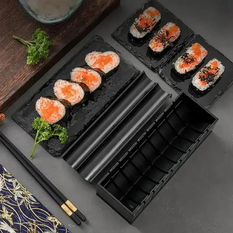 Sushi Maker Set – 10-teiliges DIY Sushi-Set für perfekte Rollen & Formen