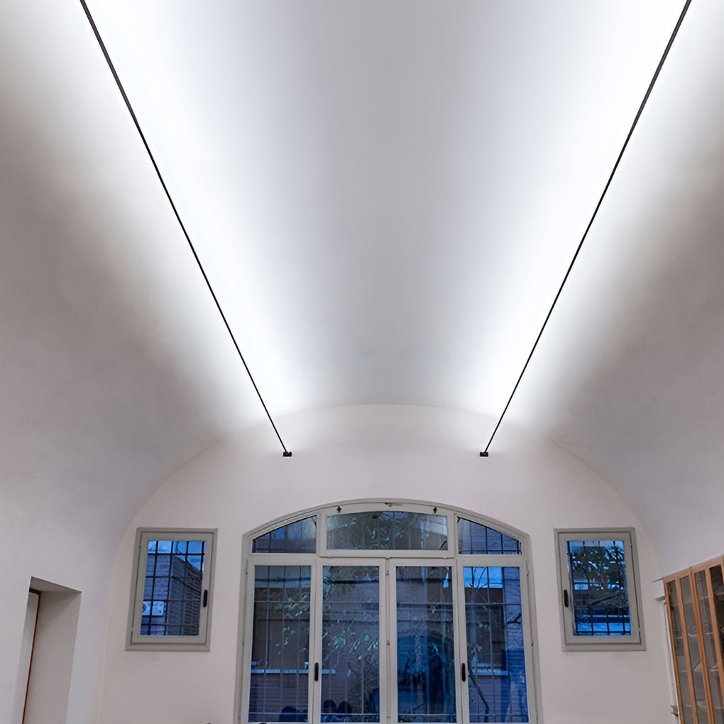 Rotatable LED strip lights linear ceiling light