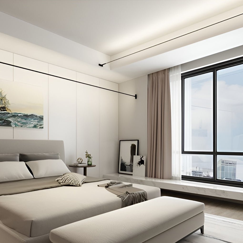 Rotatable LED strip lights linear ceiling light