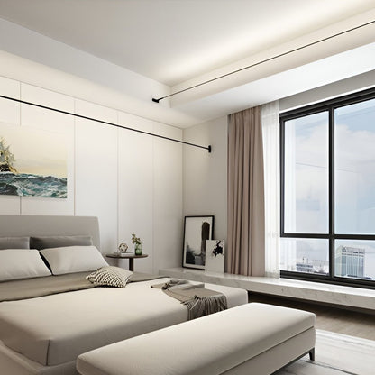 Rotatable LED strip lights linear ceiling light