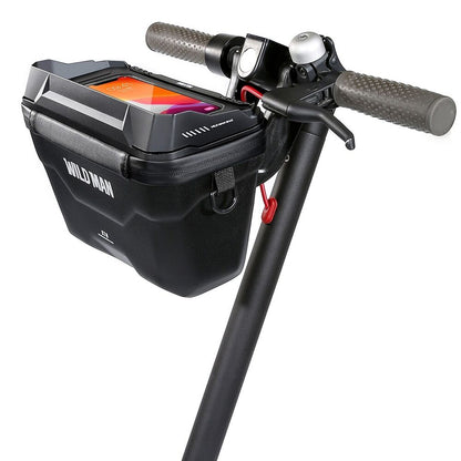 Fahrrad‑Lenkertasche mit Touch‑Smartphone‑Fach & 4 L Stauraum