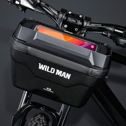 Fahrrad‑Lenkertasche mit Touch‑Smartphone‑Fach & 4 L Stauraum