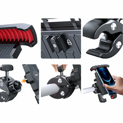 Robuster Smartphone-Halter für Fahrrad & E-Bike