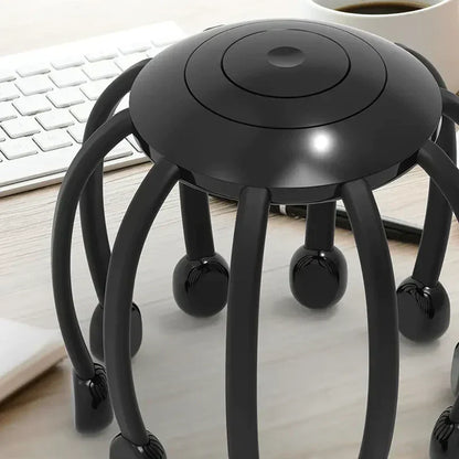 Elektrischer Kopfhaut-Massager mit Vibrationsmodus – Stressabbau & Haarwachstumsförderung für Zuhause & Büro