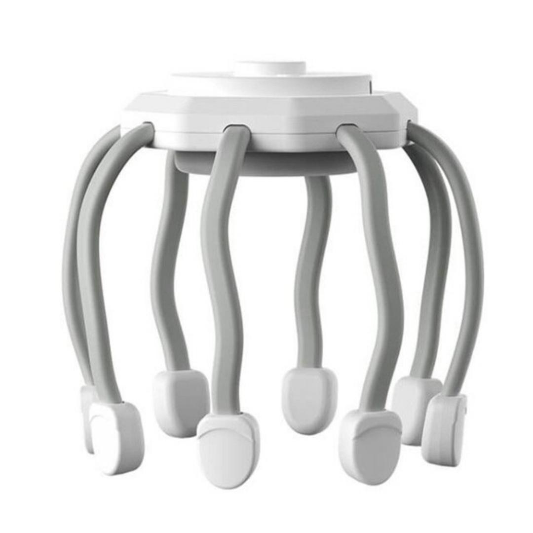 Elektrischer Kopfhaut-Massager mit Vibrationsmodus – Stressabbau & Haarwachstumsförderung für Zuhause & Büro