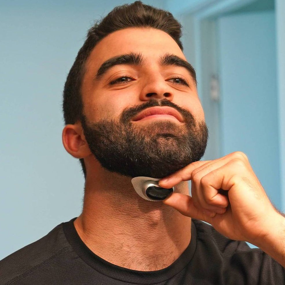 Discretes Bluetooth EMS Anti‑Schnarch‑Chin‑Pad mit Sleep‑Tracking‑App