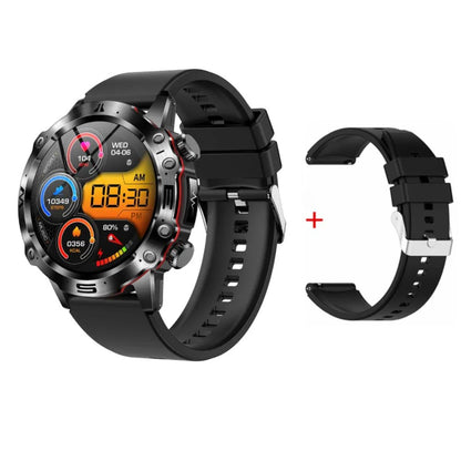 HealthPro Smartwatch mit Blutzucker-, EKG- & Blutdruckmessung – AMOLED Display, IP68 Wasserschutz & 7 Tage Akkulaufzeit