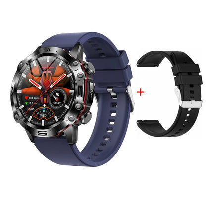 HealthPro Smartwatch mit Blutzucker-, EKG- & Blutdruckmessung – AMOLED Display, IP68 Wasserschutz & 7 Tage Akkulaufzeit