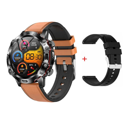 HealthPro Smartwatch mit Blutzucker-, EKG- & Blutdruckmessung – AMOLED Display, IP68 Wasserschutz & 7 Tage Akkulaufzeit