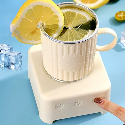 Smart Thermotasse mit Schnellkühl‑ & Heizfunktion – 400 ml All‑in‑One Display‑Mug