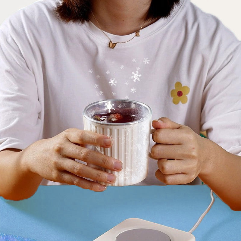 Smart Thermotasse mit Schnellkühl‑ & Heizfunktion – 400 ml All‑in‑One Display‑Mug