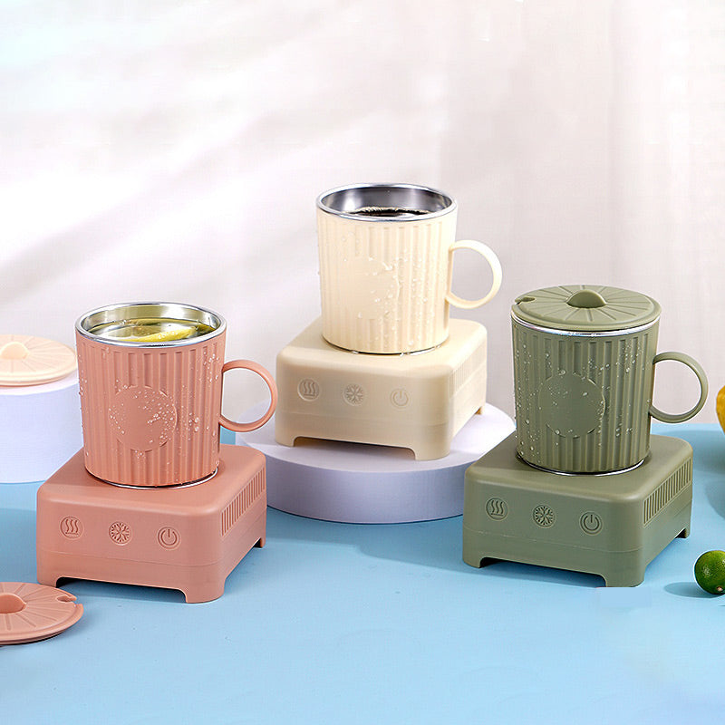 Smart Thermotasse mit Schnellkühl‑ & Heizfunktion – 400 ml All‑in‑One Display‑Mug