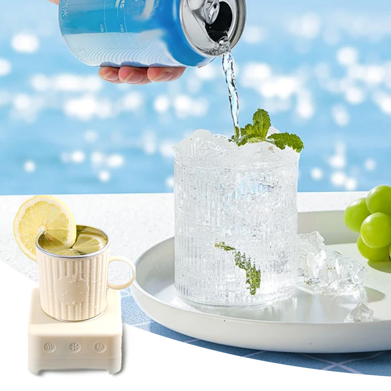 Smart Thermotasse mit Schnellkühl‑ & Heizfunktion – 400 ml All‑in‑One Display‑Mug