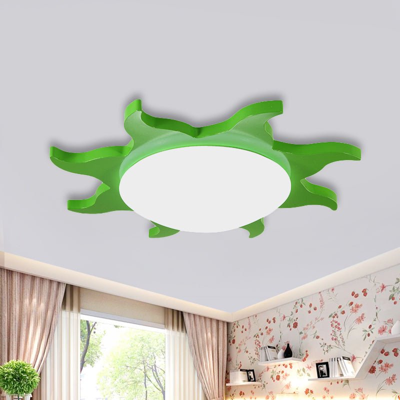 Sternförmige Deckenleuchte - Cartoon Holz Acryl Deckenlampe für den Kindergarten