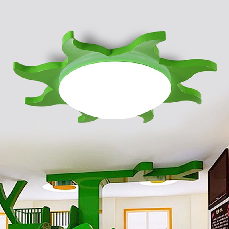 Sternförmige Deckenleuchte - Cartoon Holz Acryl Deckenlampe für den Kindergarten