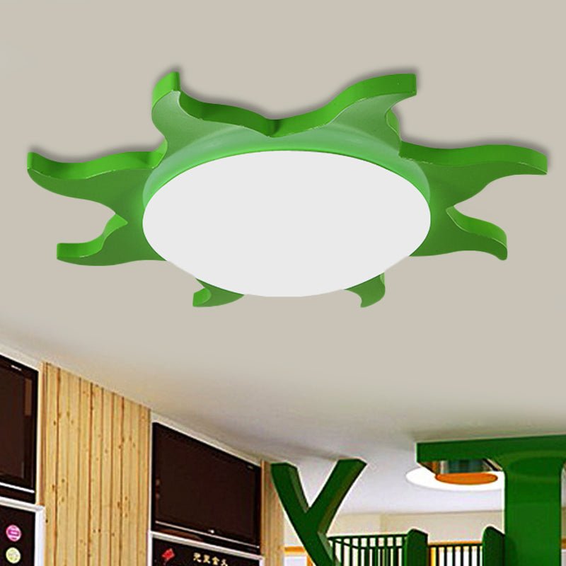 Sternförmige Deckenleuchte - Cartoon Holz Acryl Deckenlampe für den Kindergarten