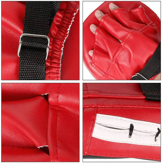 Professionelles Boxpratzen-Set mit ergonomischer Krümmung und stoßabsorbierender Polsterung für Kampfsporttraining