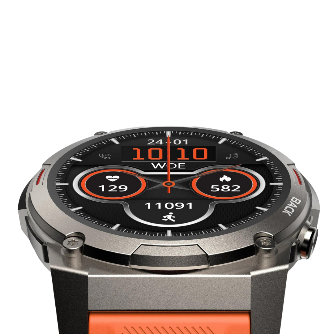 Pulse XR Smartwatch – Robuste Fitness- & Lifestyle-Uhr mit AMOLED Display, Gesundheits-Tracking & IP68 Wasserschutz