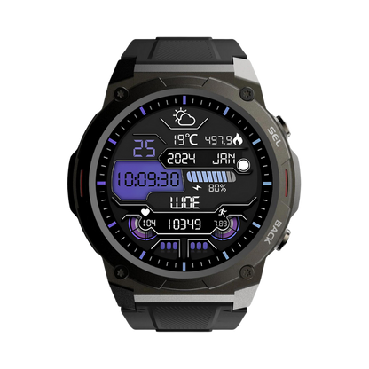 Pulse XR Smartwatch – Robuste Fitness- & Lifestyle-Uhr mit AMOLED Display, Gesundheits-Tracking & IP68 Wasserschutz