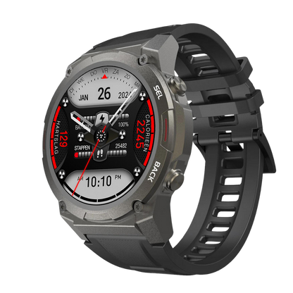 Pulse XR Smartwatch – Robuste Fitness- & Lifestyle-Uhr mit AMOLED Display, Gesundheits-Tracking & IP68 Wasserschutz