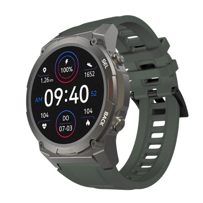 Pulse XR Smartwatch – Robuste Fitness- & Lifestyle-Uhr mit AMOLED Display, Gesundheits-Tracking & IP68 Wasserschutz