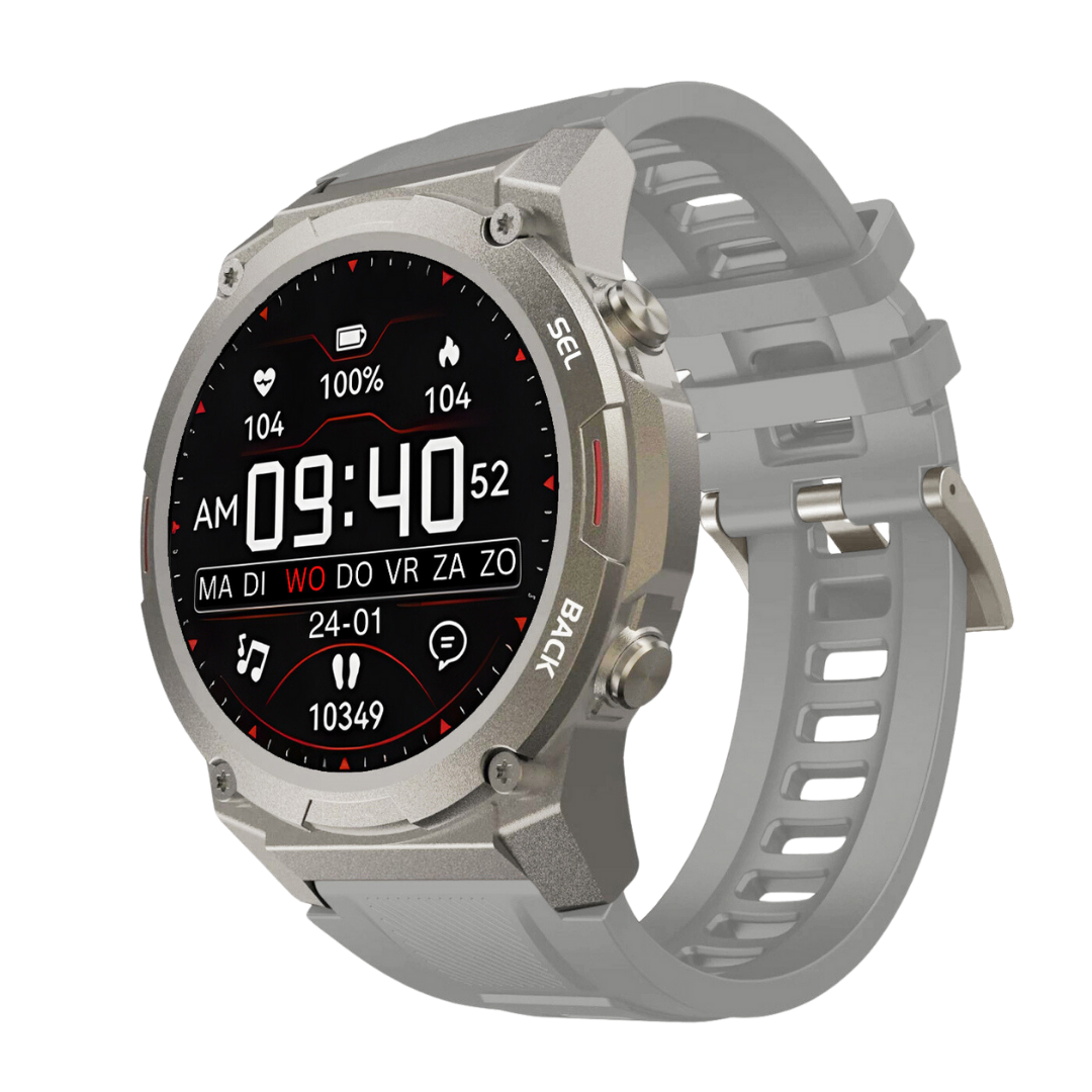 Pulse XR Smartwatch – Robuste Fitness- & Lifestyle-Uhr mit AMOLED Display, Gesundheits-Tracking & IP68 Wasserschutz
