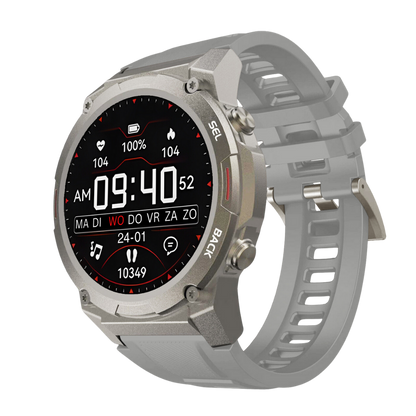 Pulse XR Smartwatch – Robuste Fitness- & Lifestyle-Uhr mit AMOLED Display, Gesundheits-Tracking & IP68 Wasserschutz