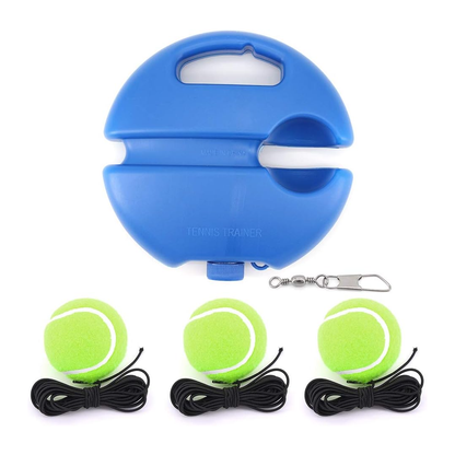 Tennis Trainer mit elastischem Band & stabilem Standfuß – Selbsttraining für Anfänger & Profis
