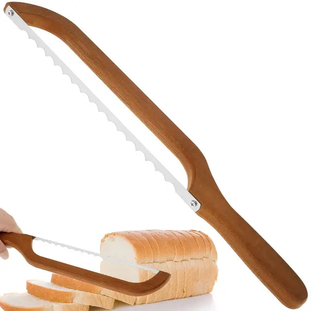Brotmesser mit Bogengriff – Ergonomisches Design & Präzisionsklinge für perfektes Schneiden