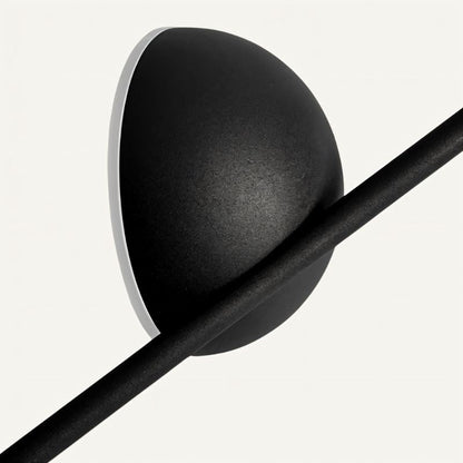 Moderne Vertikal-Hängelampe mit drehbaren Schirmen – Minimalistische LED-Deckenleuchte für Wohnzimmer & Schlafzimmer