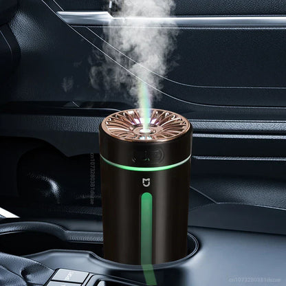 USB-Luftbefeuchter mit Flüsterbetrieb & Aromatherapie – Tragbar für Auto, Büro & Zuhause